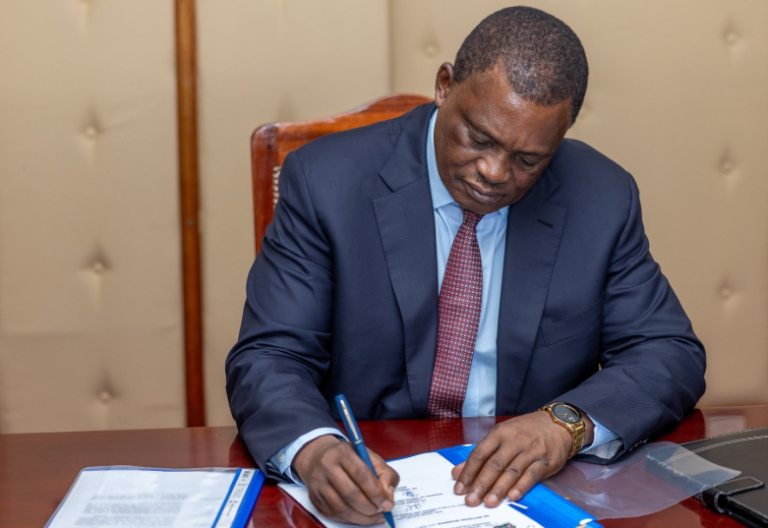 JB Muturi makes bold promise after being sworn in as PRJC chair